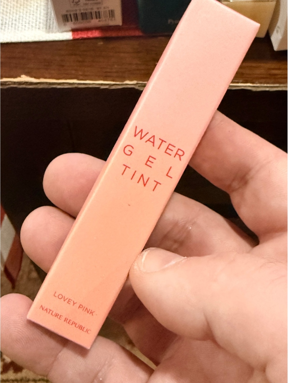 Nature Republic Water Gel Tint Lip Color 04 Lovey Pink